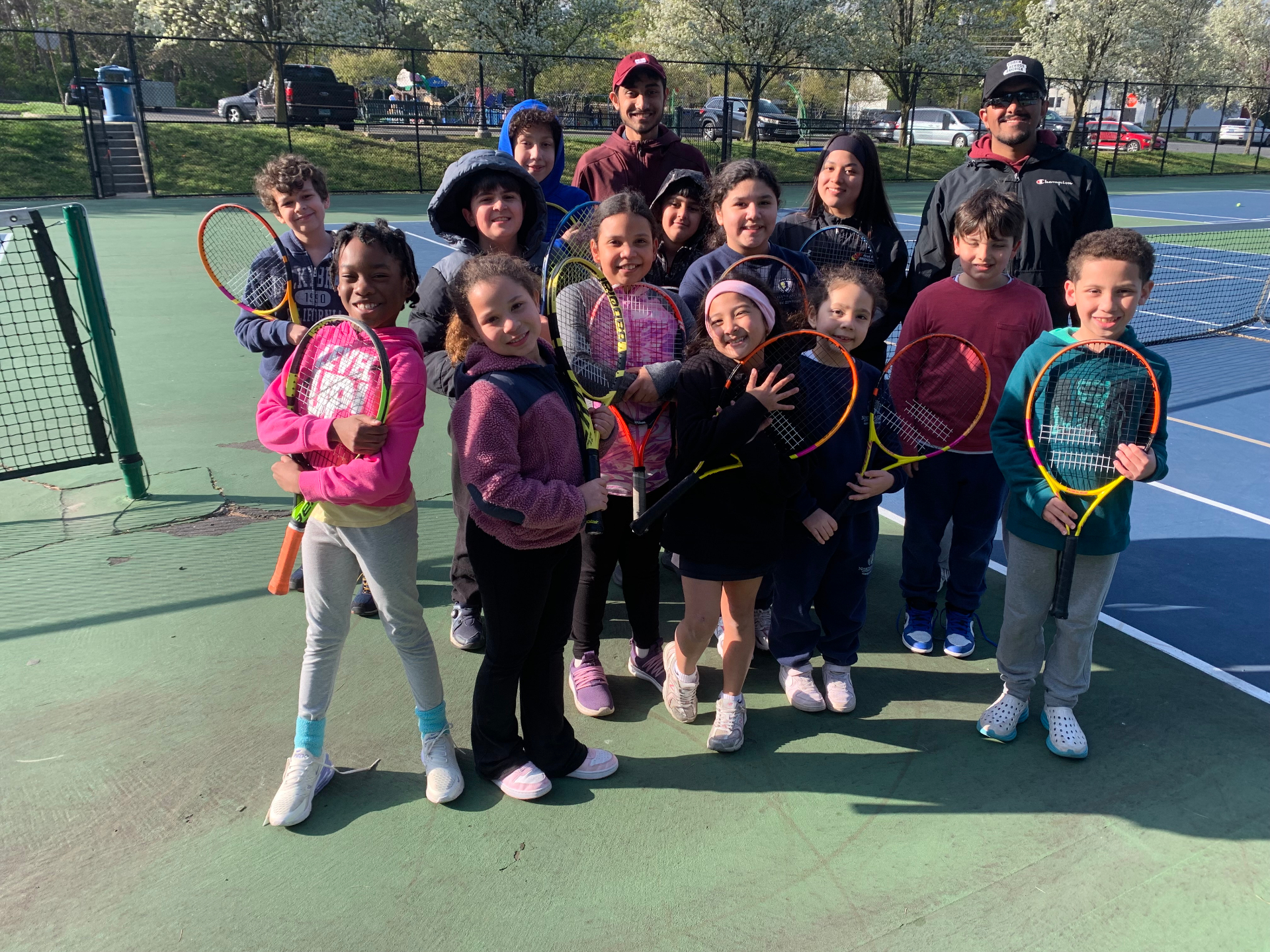 Free tennis lessons for every child