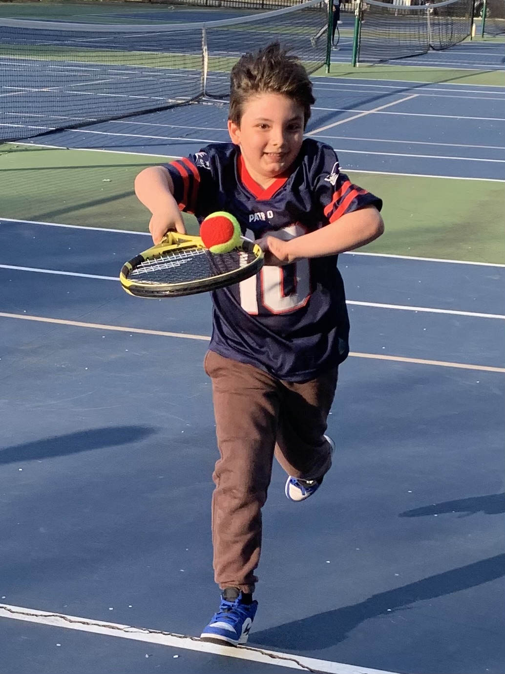 On the court